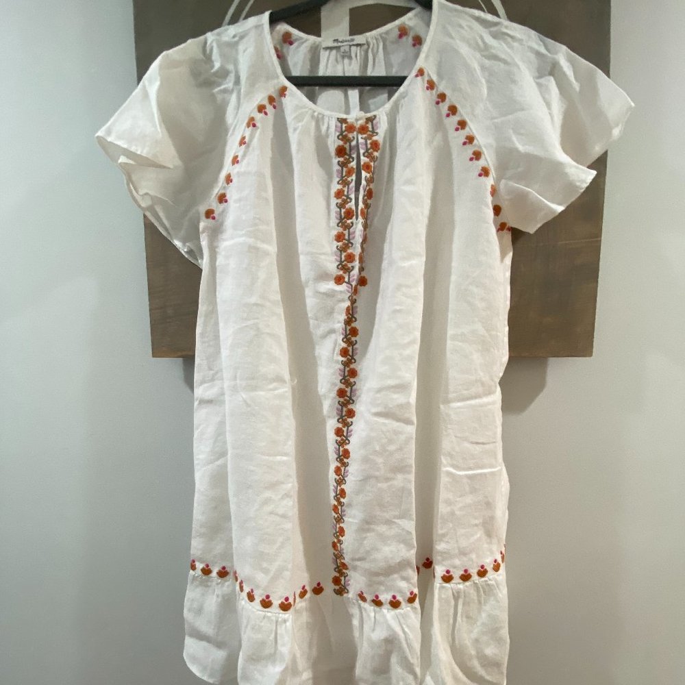 Madewell linen summer dress